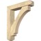 Ekena Millwork Imperial Craftsman Rough Sawn Bracket w/ Offset Brace, Douglas Fir, 6"W x 28"D x 32"H BKT0604X28X32IMP04RDF - alternate 1